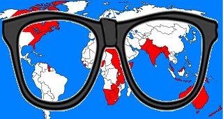 World Map of The British Empire 